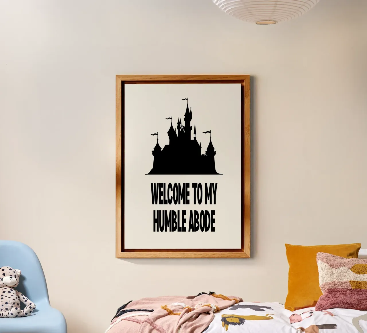 Humble abode alluminio dibond da Emma Jane