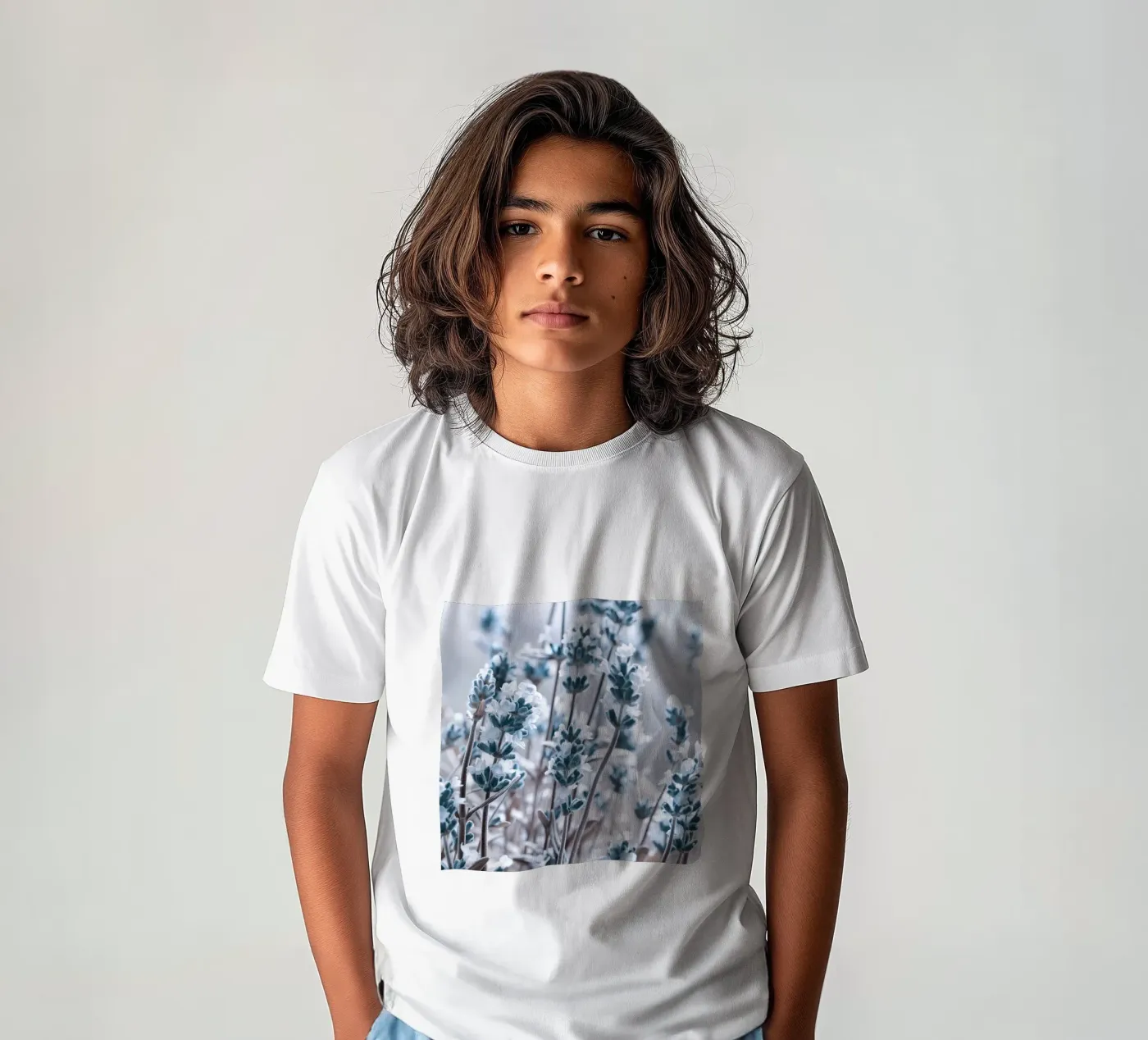 Lavanda t-shirt bambini da Atteloi Fotografie