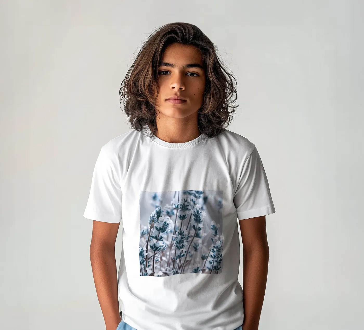 Lavanda t-shirt bambini da Atteloi Fotografie