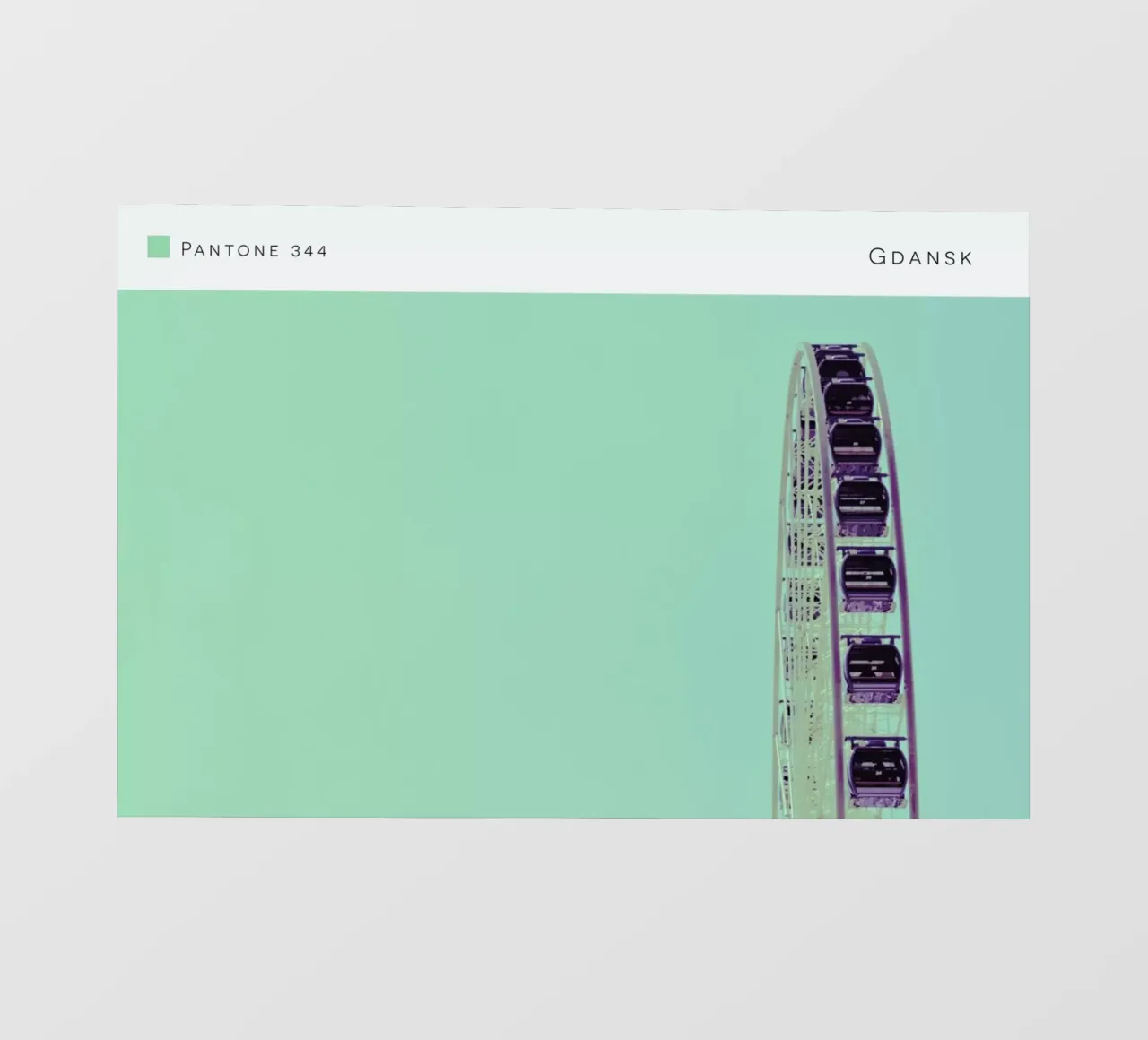 Gdansk Pantone 344 telo in pvc da In Full Color
