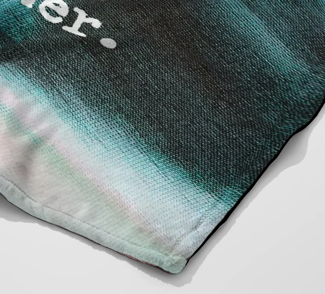 YOU CAN‘T CHASE TWO THINGS coperta in pile da ARTEVO