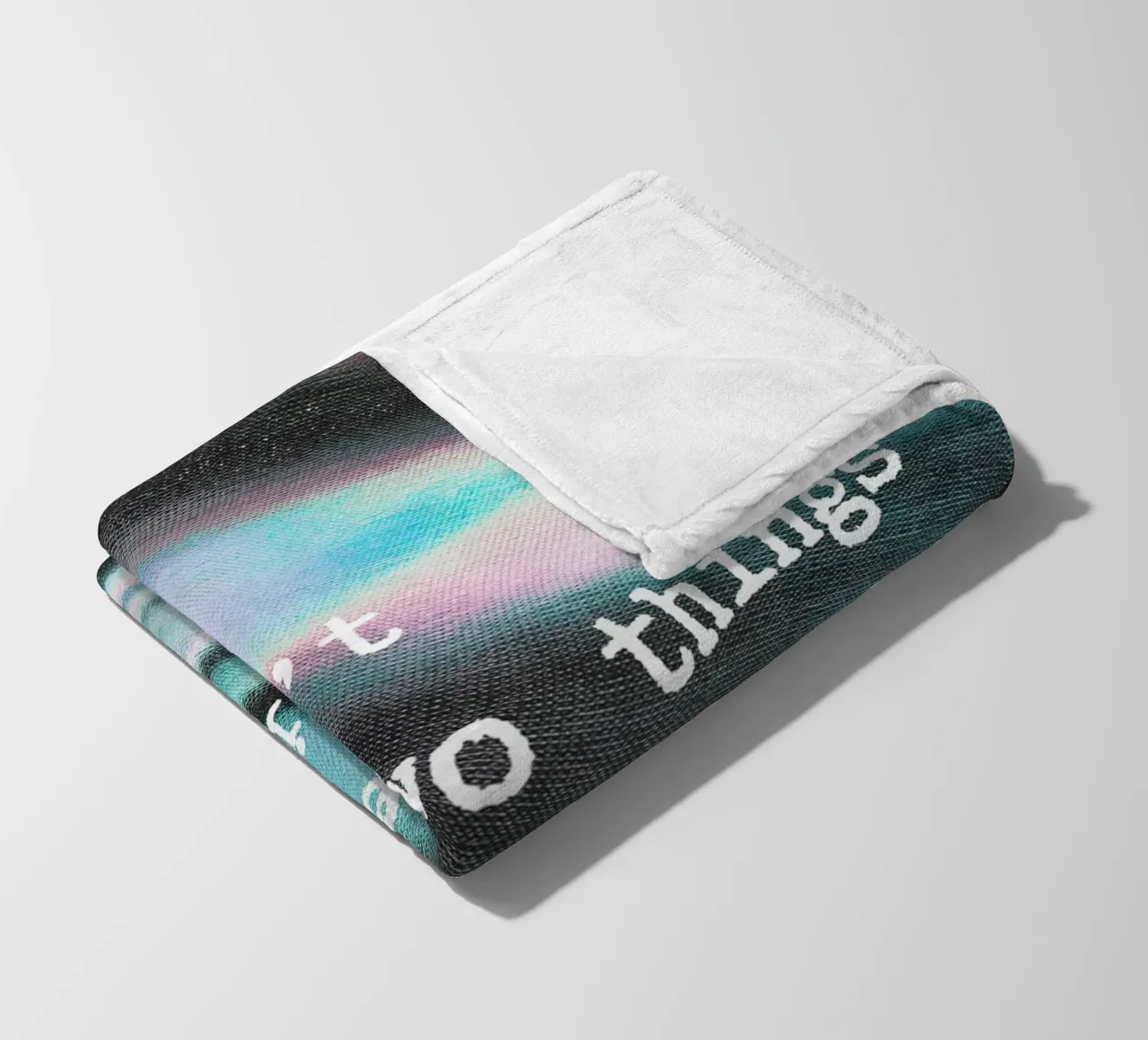 YOU CAN‘T CHASE TWO THINGS coperta in pile da ARTEVO