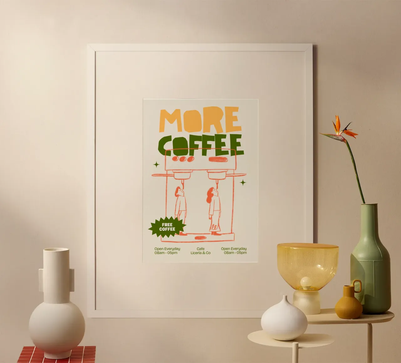MORE COFFEE poster da ARTEVO
