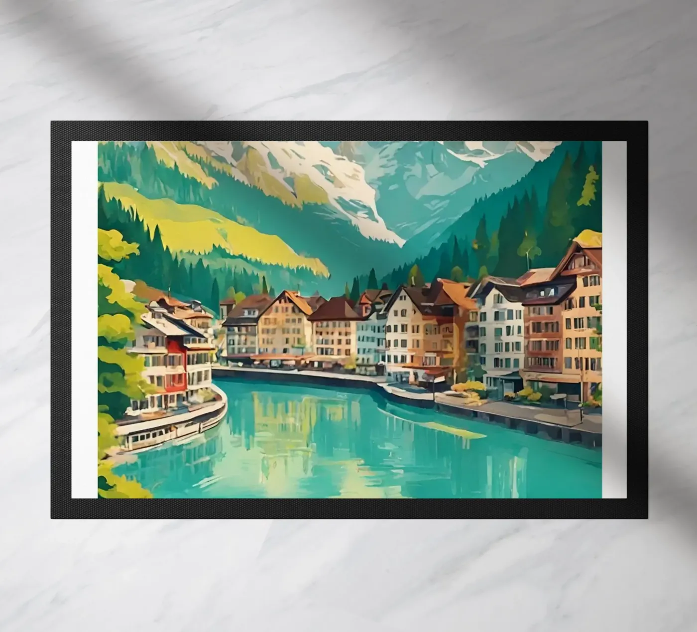Interlaken Fußmatte von DesignArt