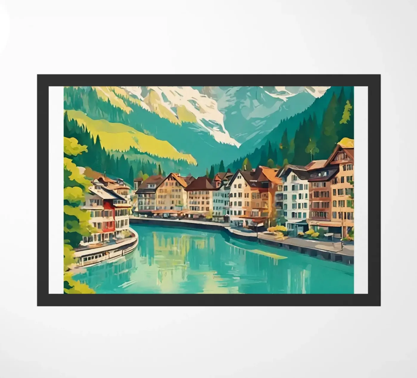 Interlaken Fußmatte von DesignArt