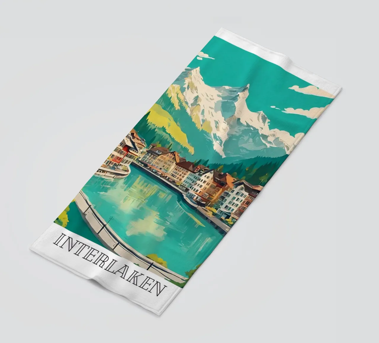 Interlaken telo mare da DesignArt