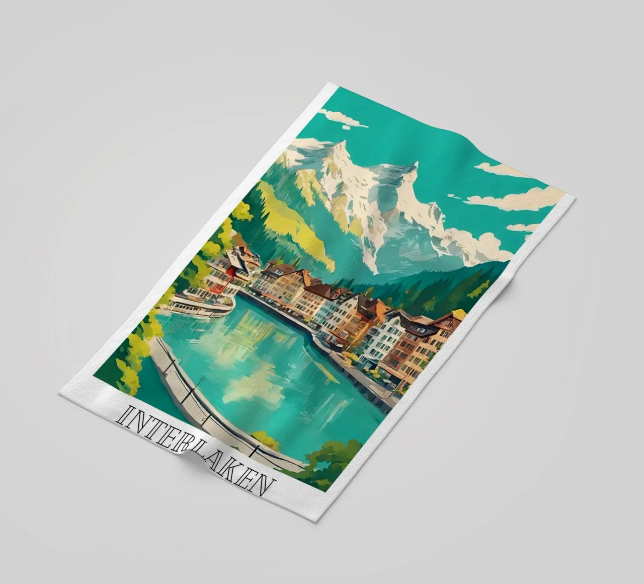 Interlaken telo mare da DesignArt