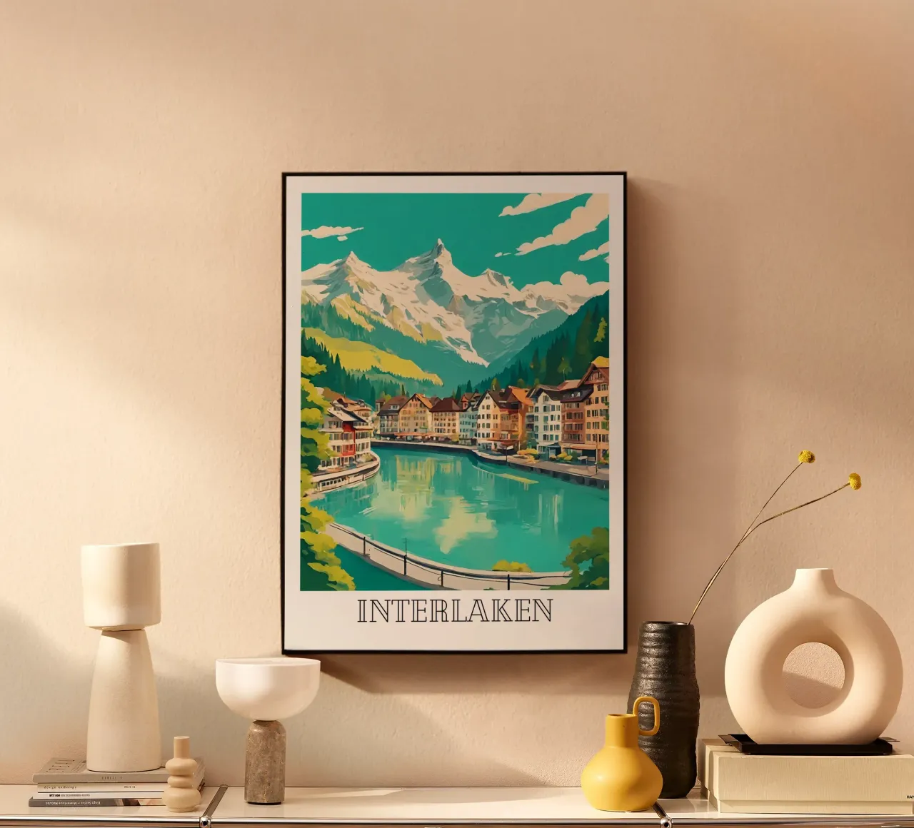 Interlaken plexiglass da DesignArt