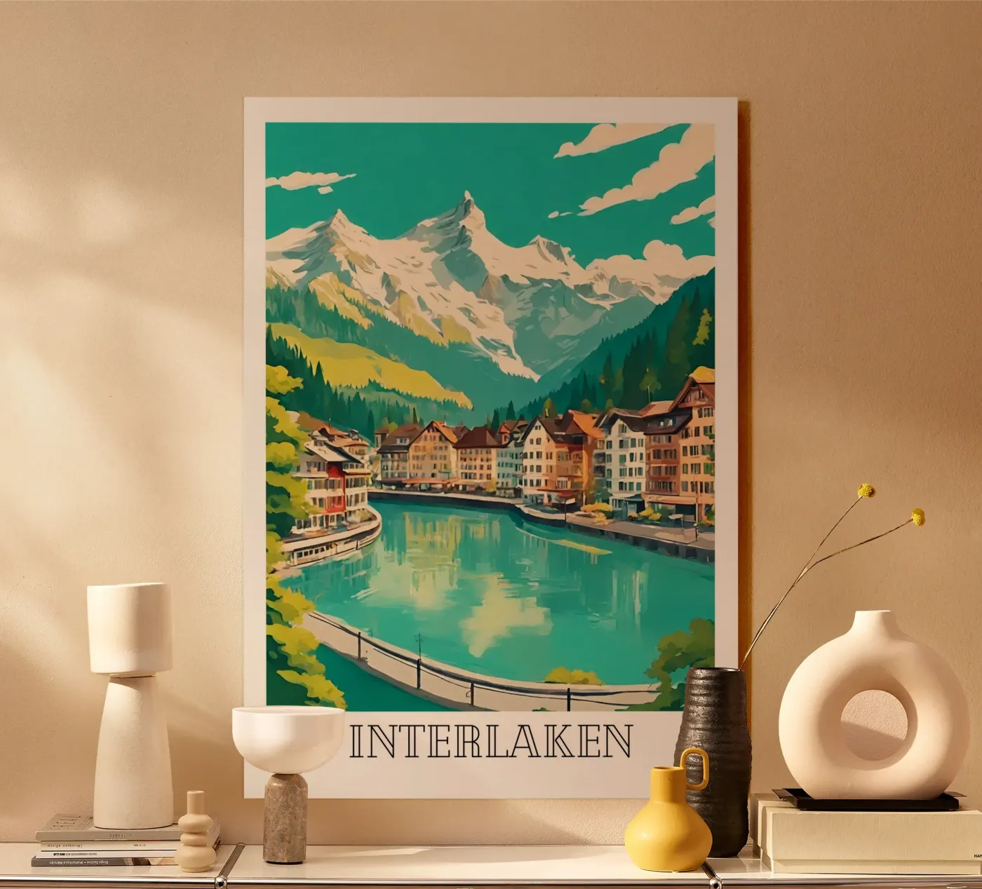 Interlaken plexiglass da DesignArt