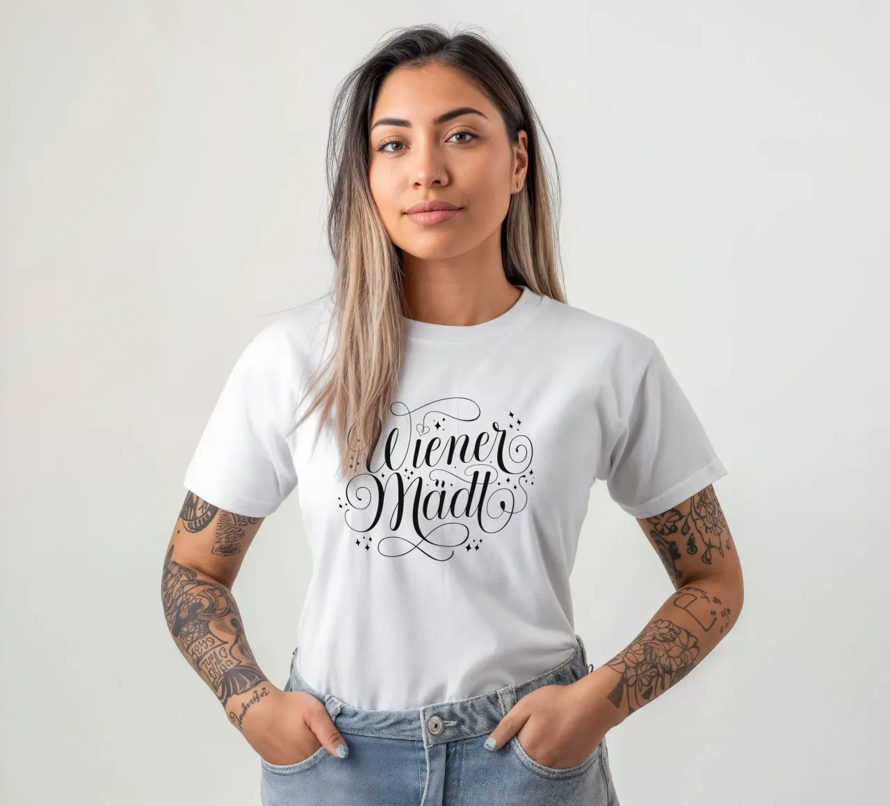 Weense meisjes opgelet. Hier is jullie ontwerp. t-shirt van CalliLetters