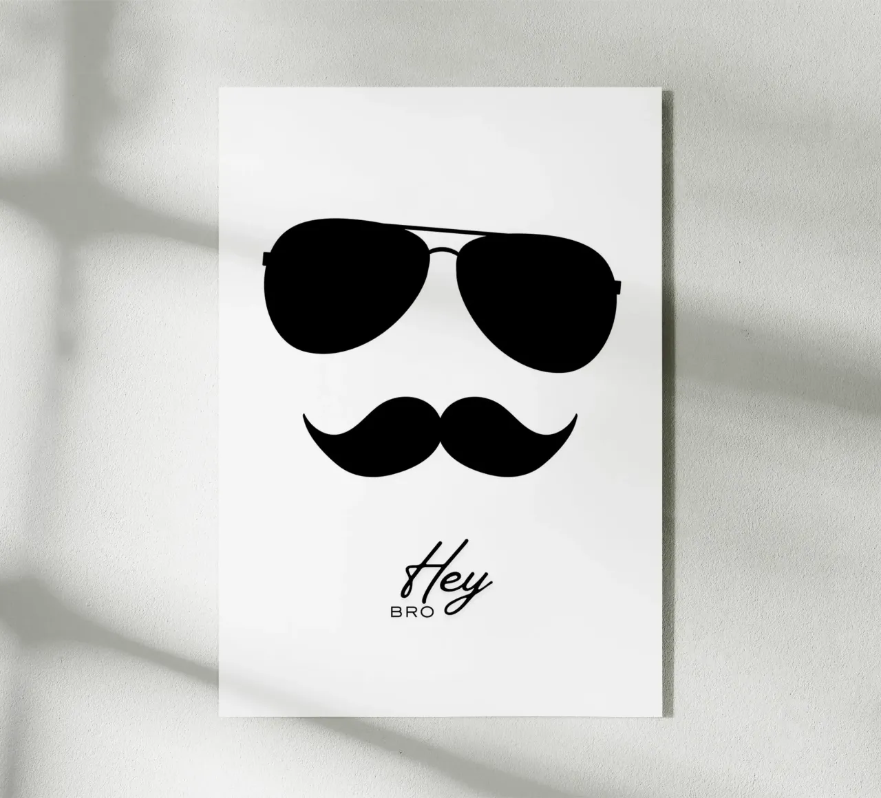 Hey Bro plexiglass da Emma Jane