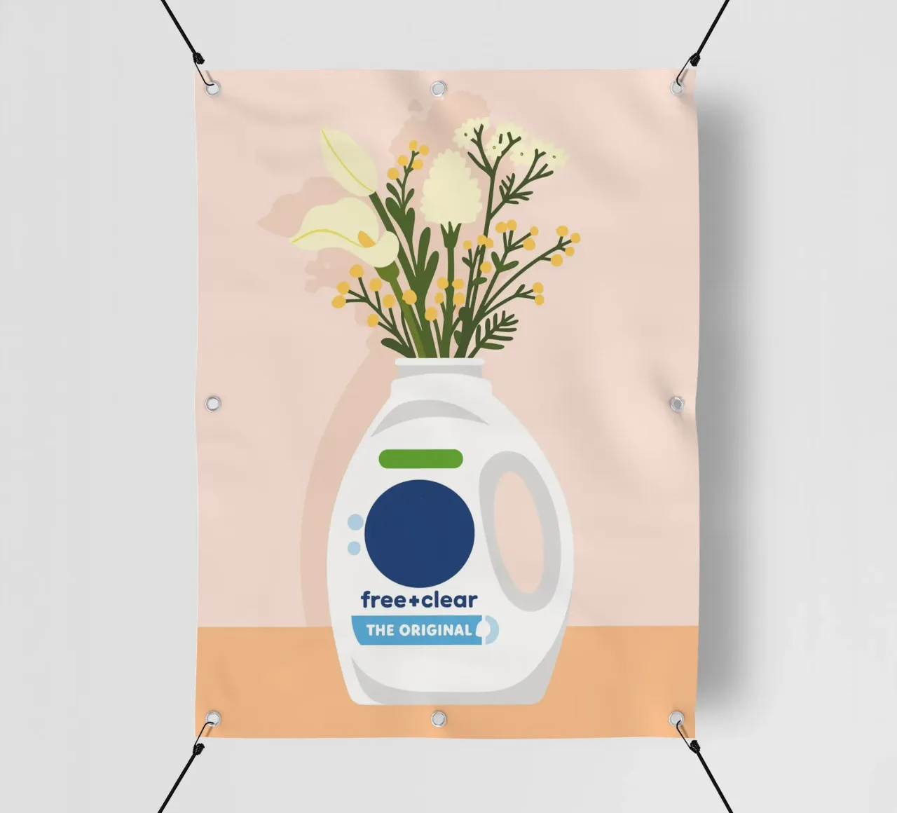 Clean Bloom telo in pvc da brunaeuflauzino