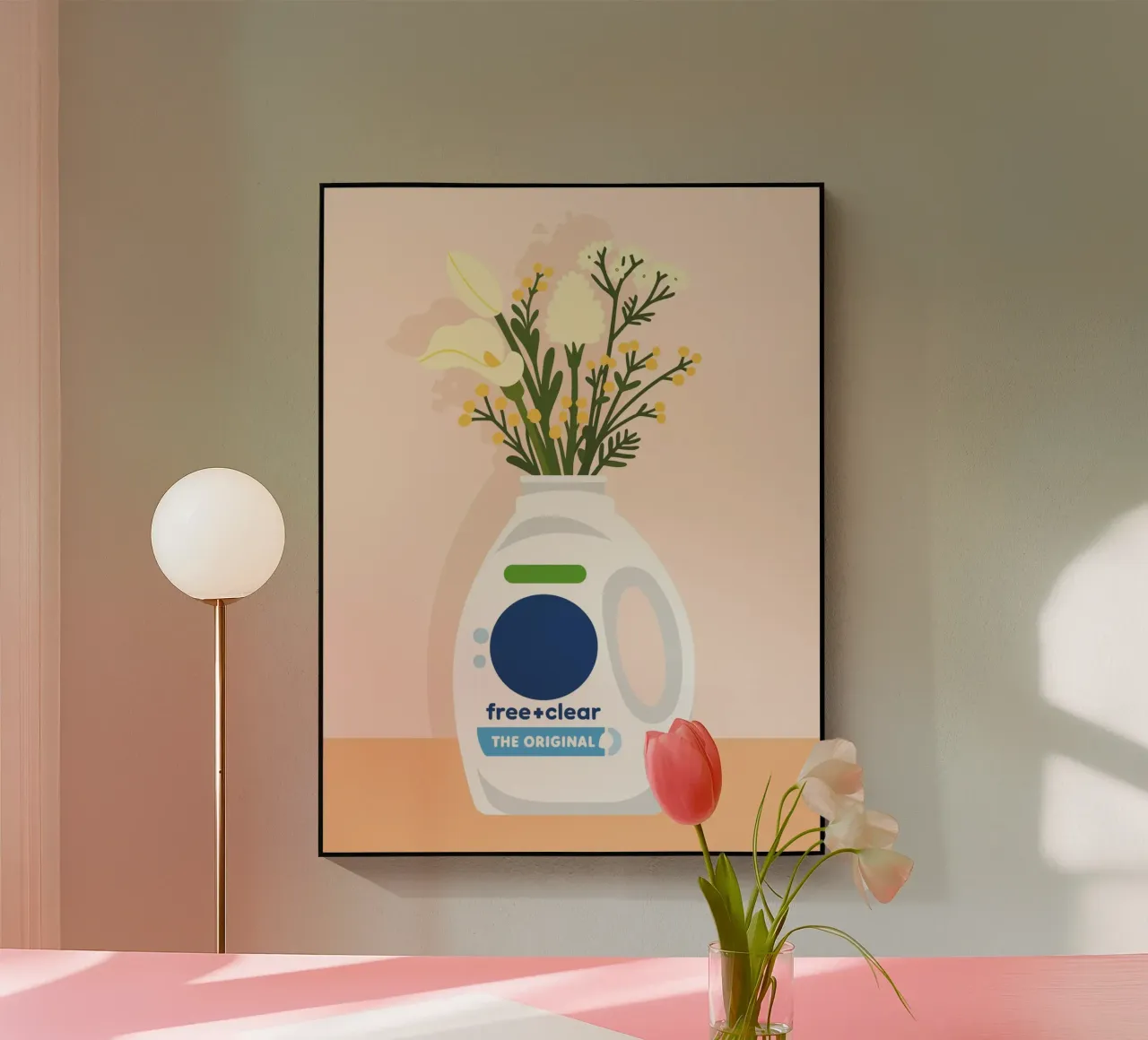 Clean Bloom plexiglass da brunaeuflauzino