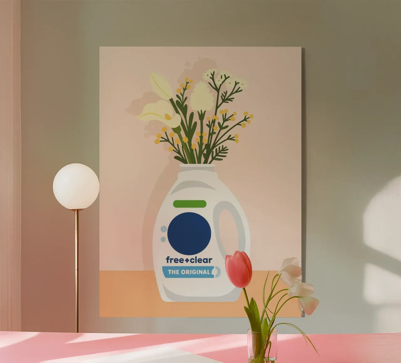 Clean Bloom plexiglass da brunaeuflauzino