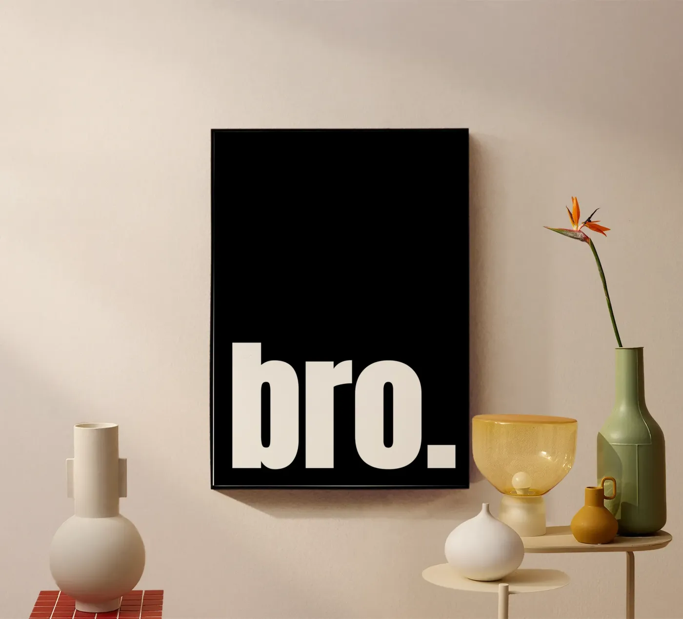 BRO. plexiglas de BAWA