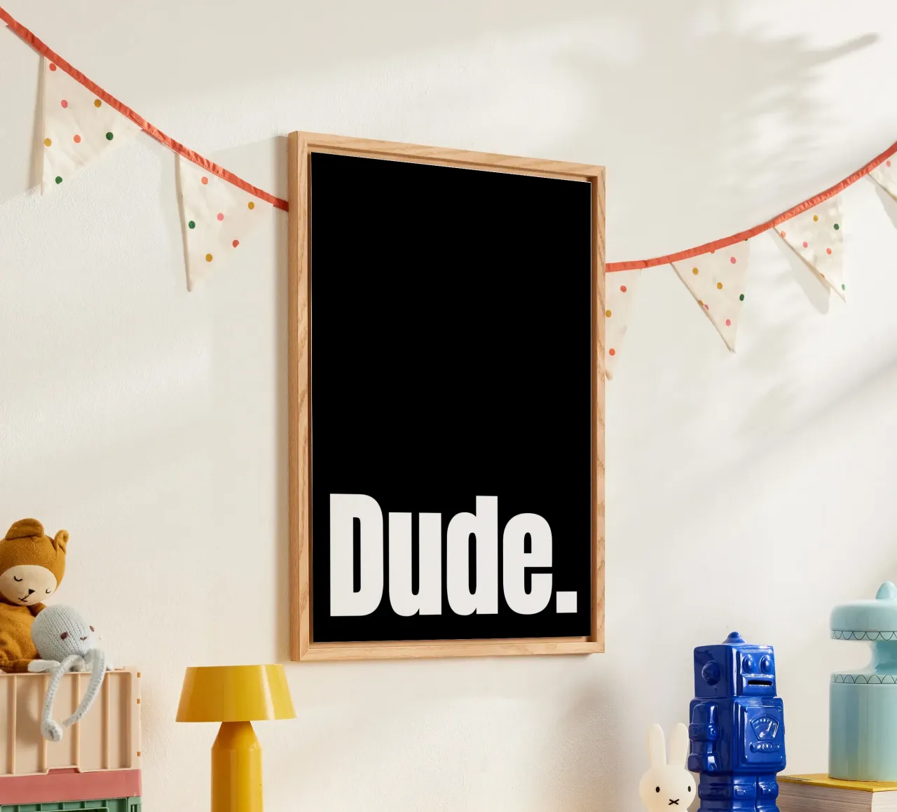 DUDE. acryl van BAWA