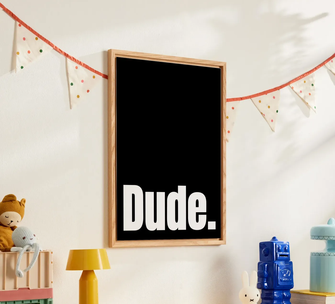 DUDE. acryl van BAWA
