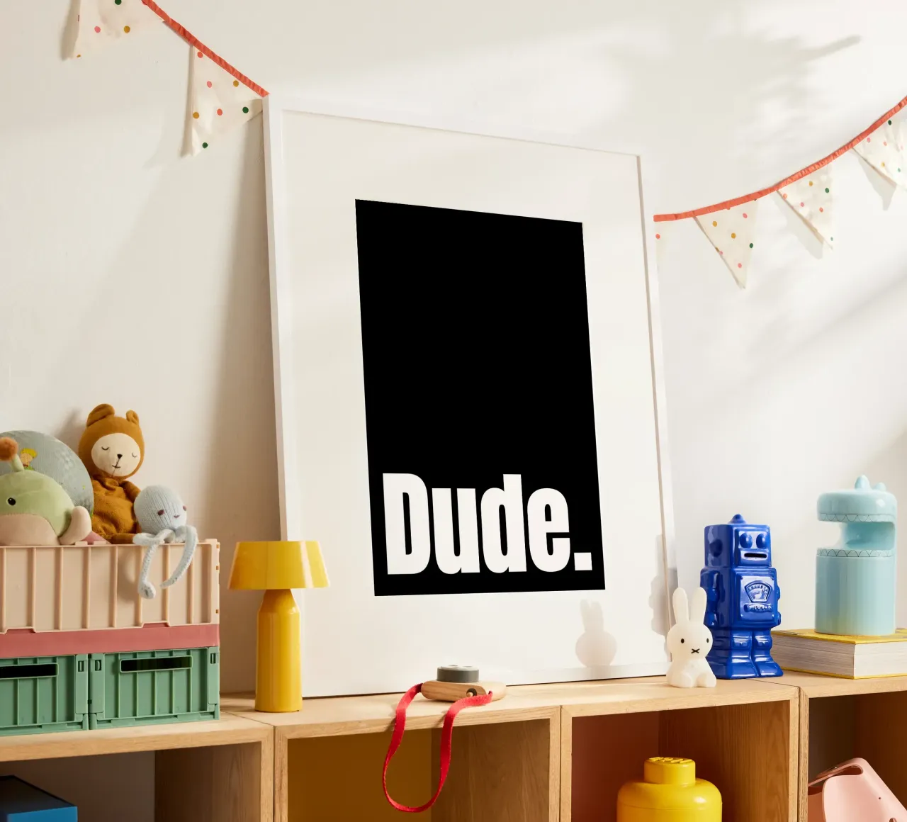 DUDE. poster by BAWA