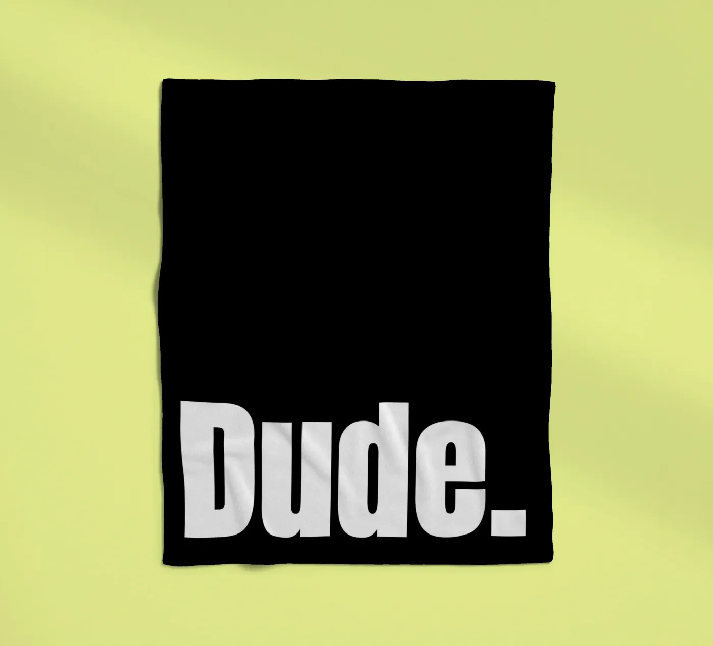 DUDE. Fleecedecke von BAWA