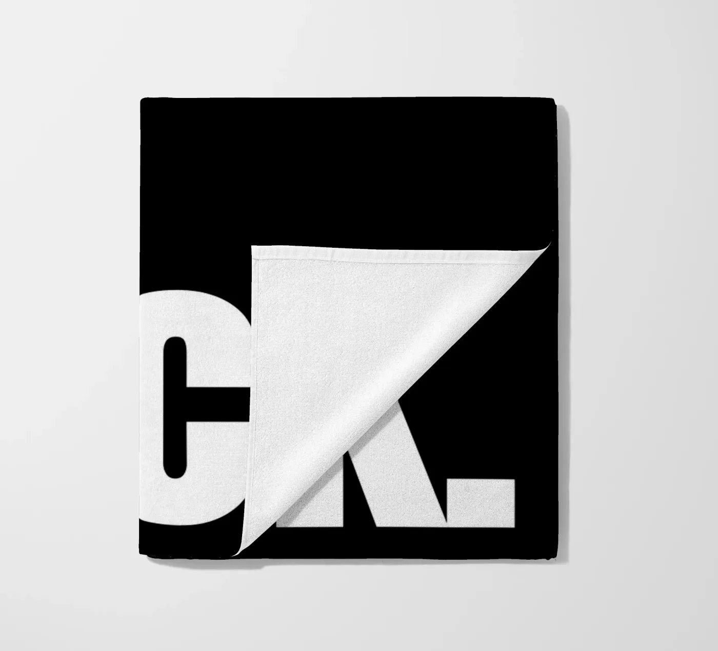 F#CK. beach towel by BAWA