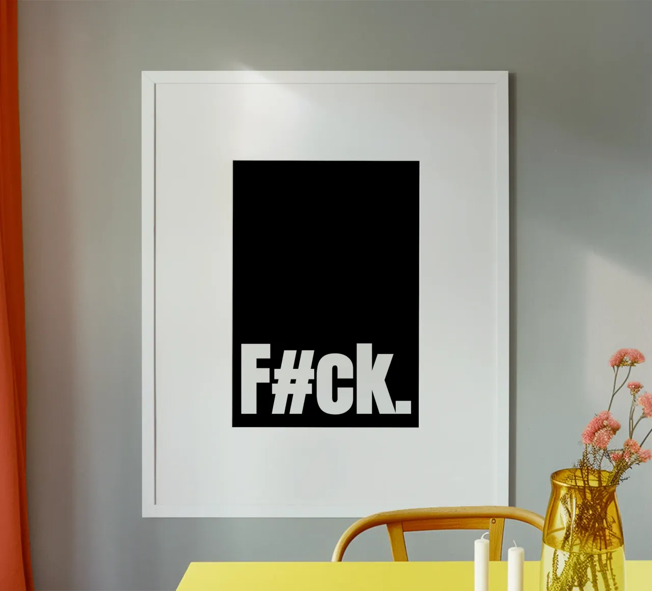 F#CK. poster da BAWA