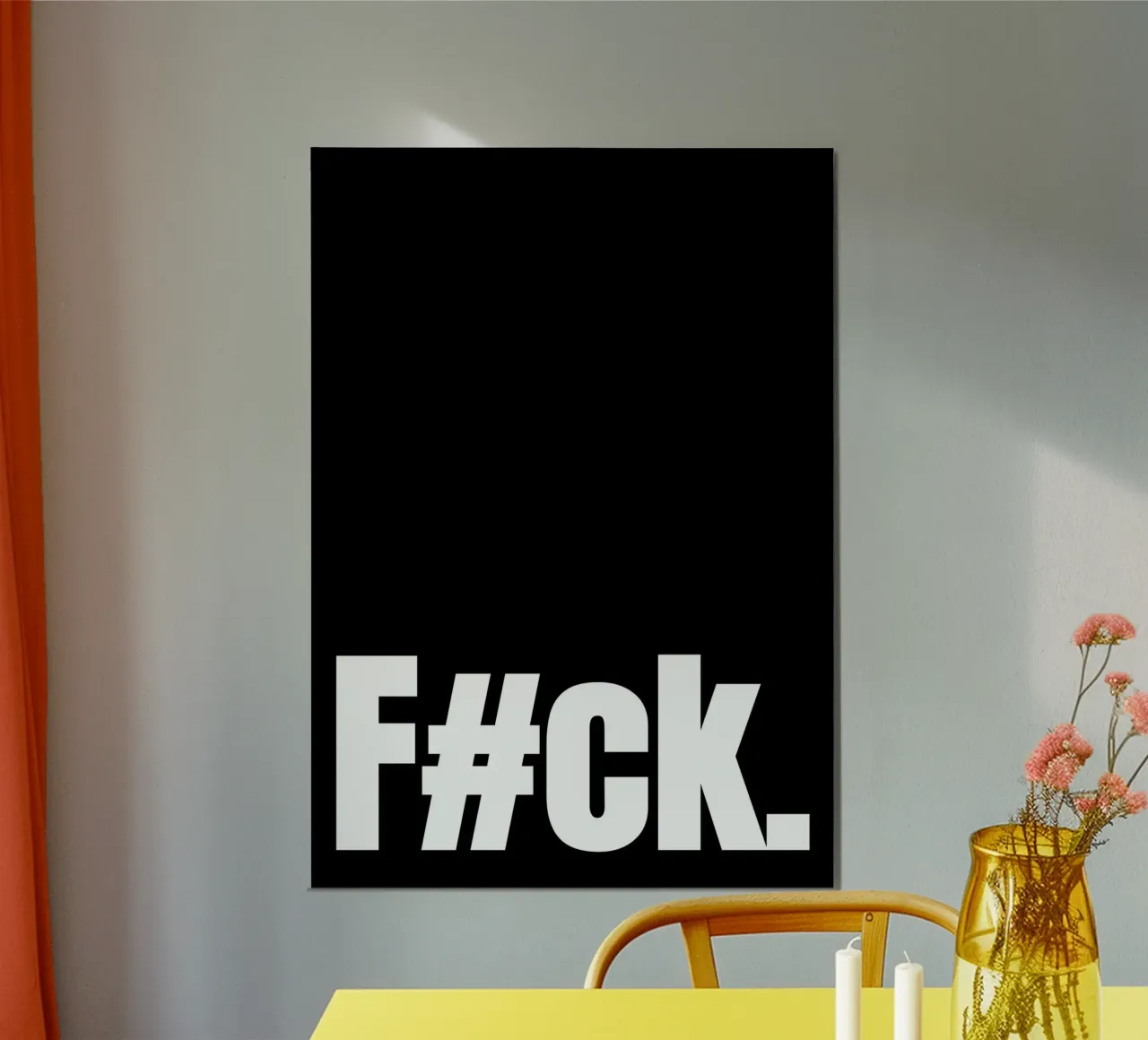 F#CK. poster da BAWA