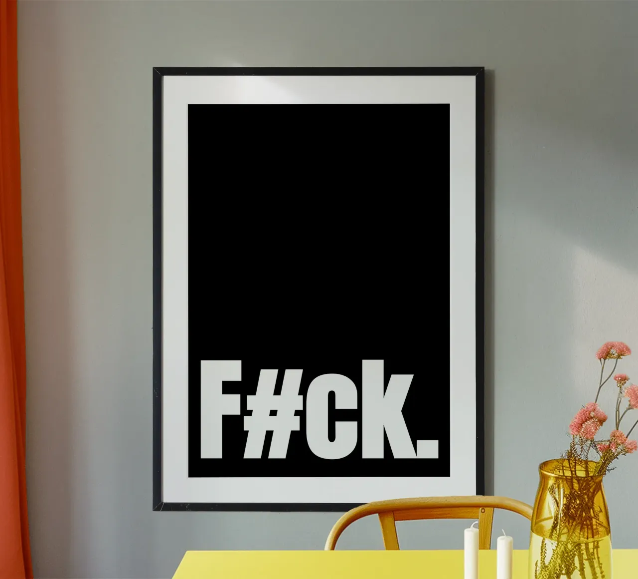 F#CK. poster da BAWA