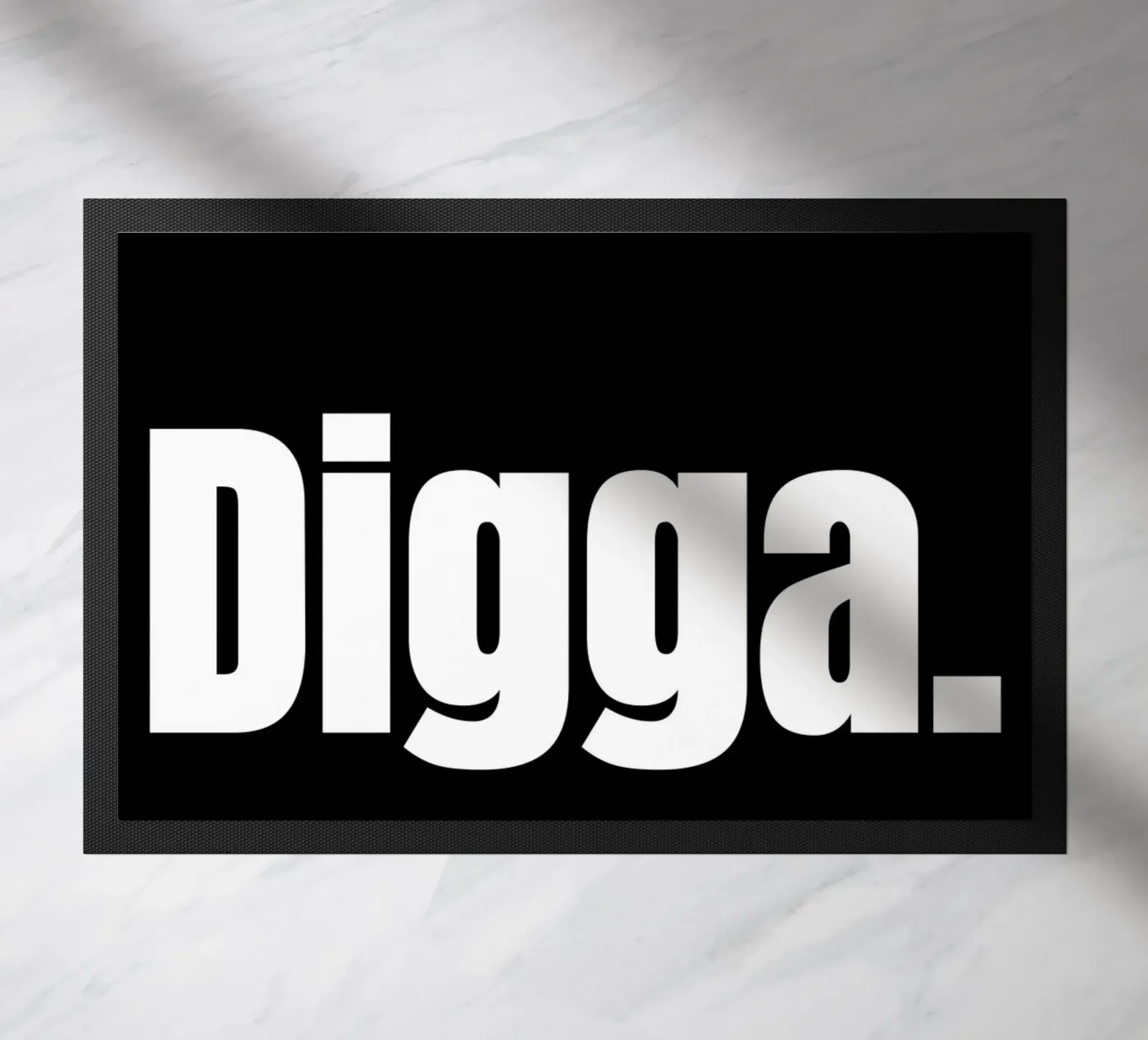 DIGGA. doormat by BAWA