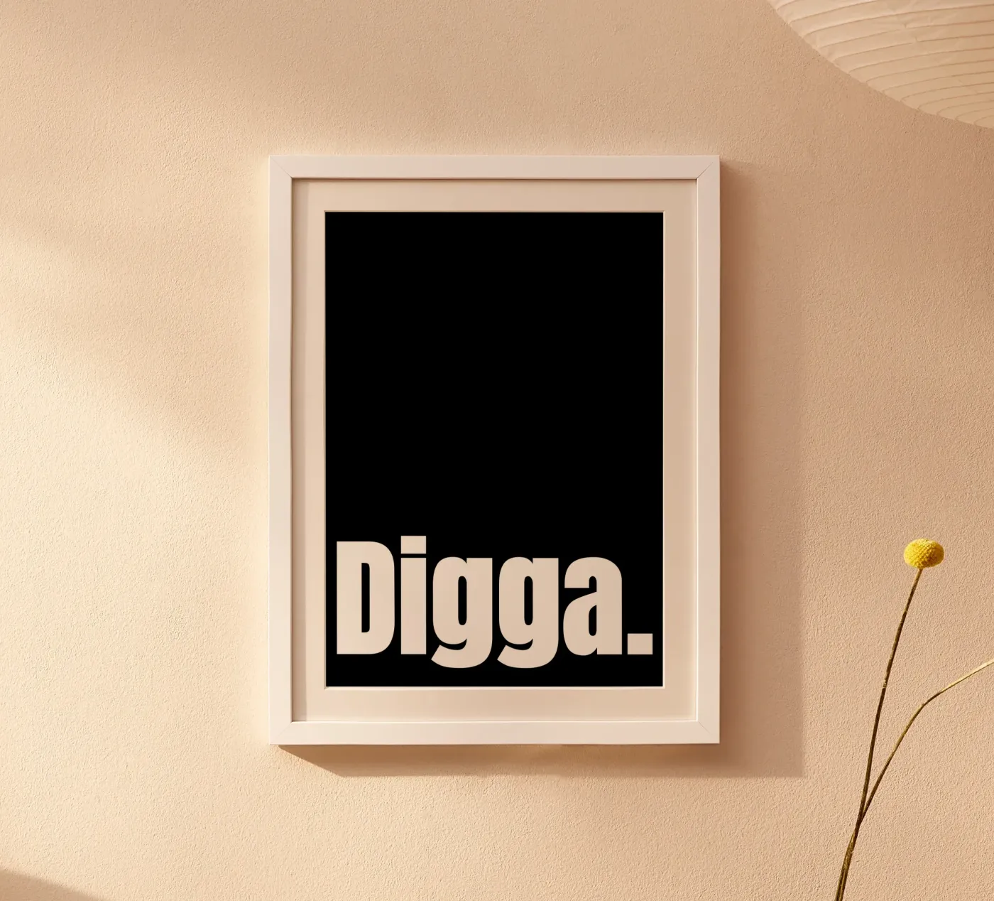 DIGGA. poster by BAWA