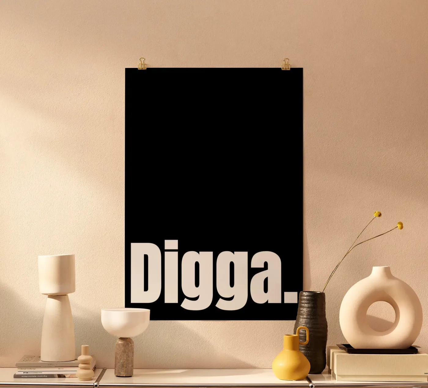 DIGGA. poster by BAWA