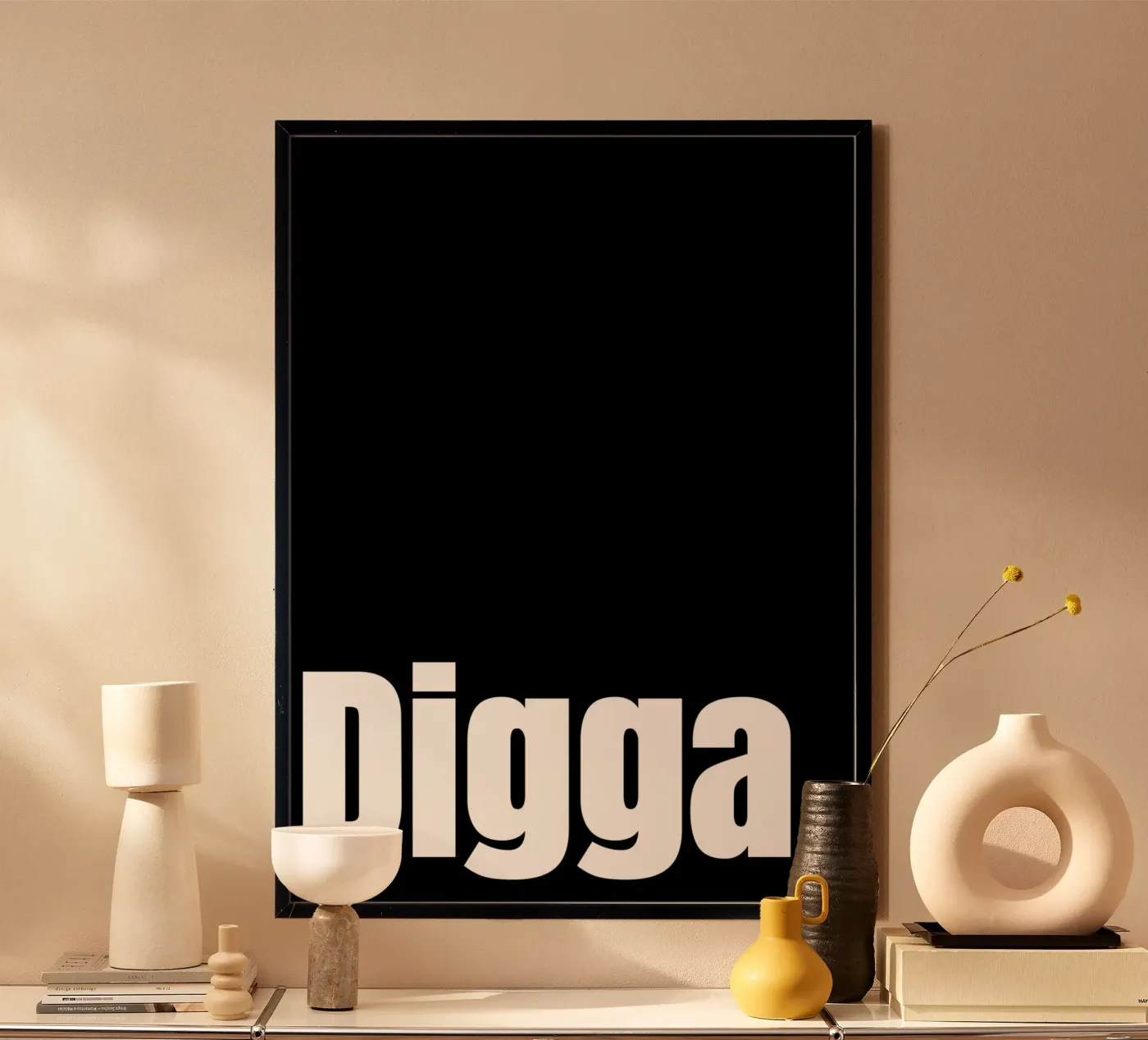 DIGGA. poster by BAWA