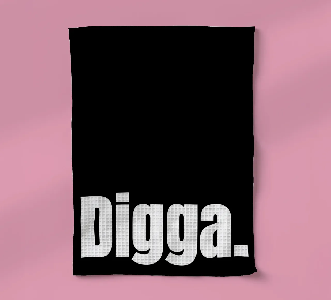 DIGGA. canovaccio da cucina da BAWA