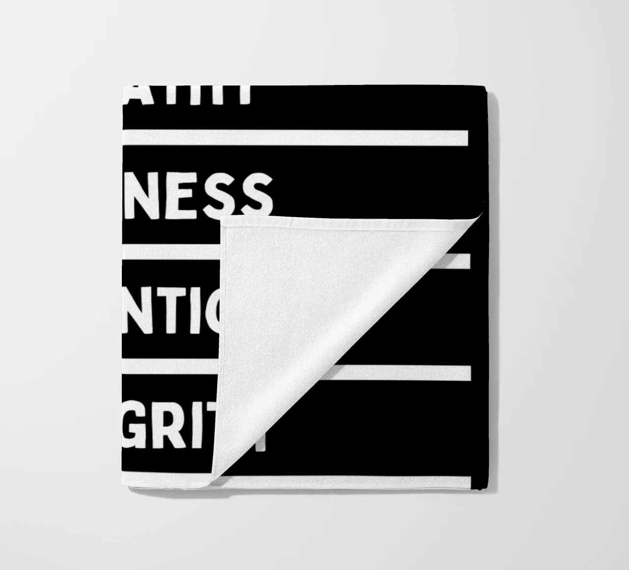 WE DEMONSTRATE beach towel by BAWA