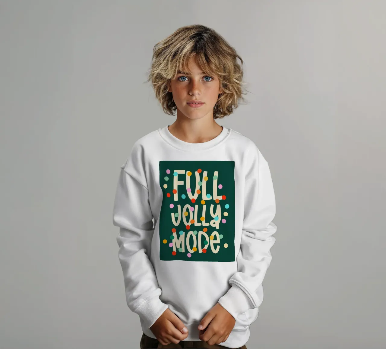 Full Jolly Mode felpa bambino da susanapaz