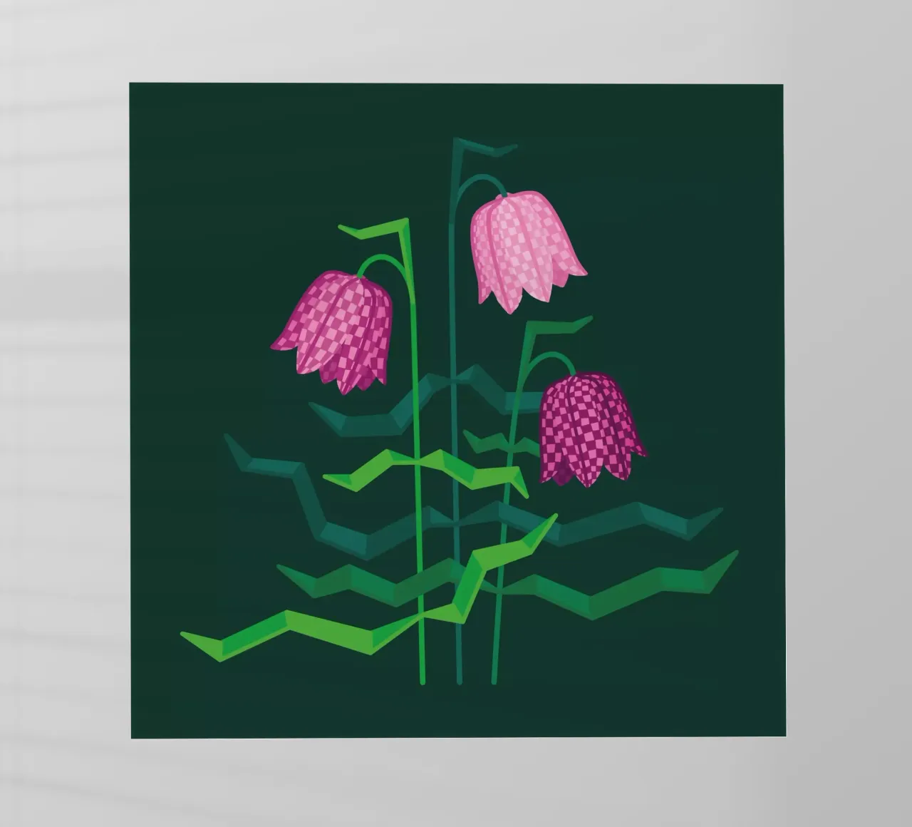Snake's Head Fritillary pellicola backlit da Lidia Blomgren