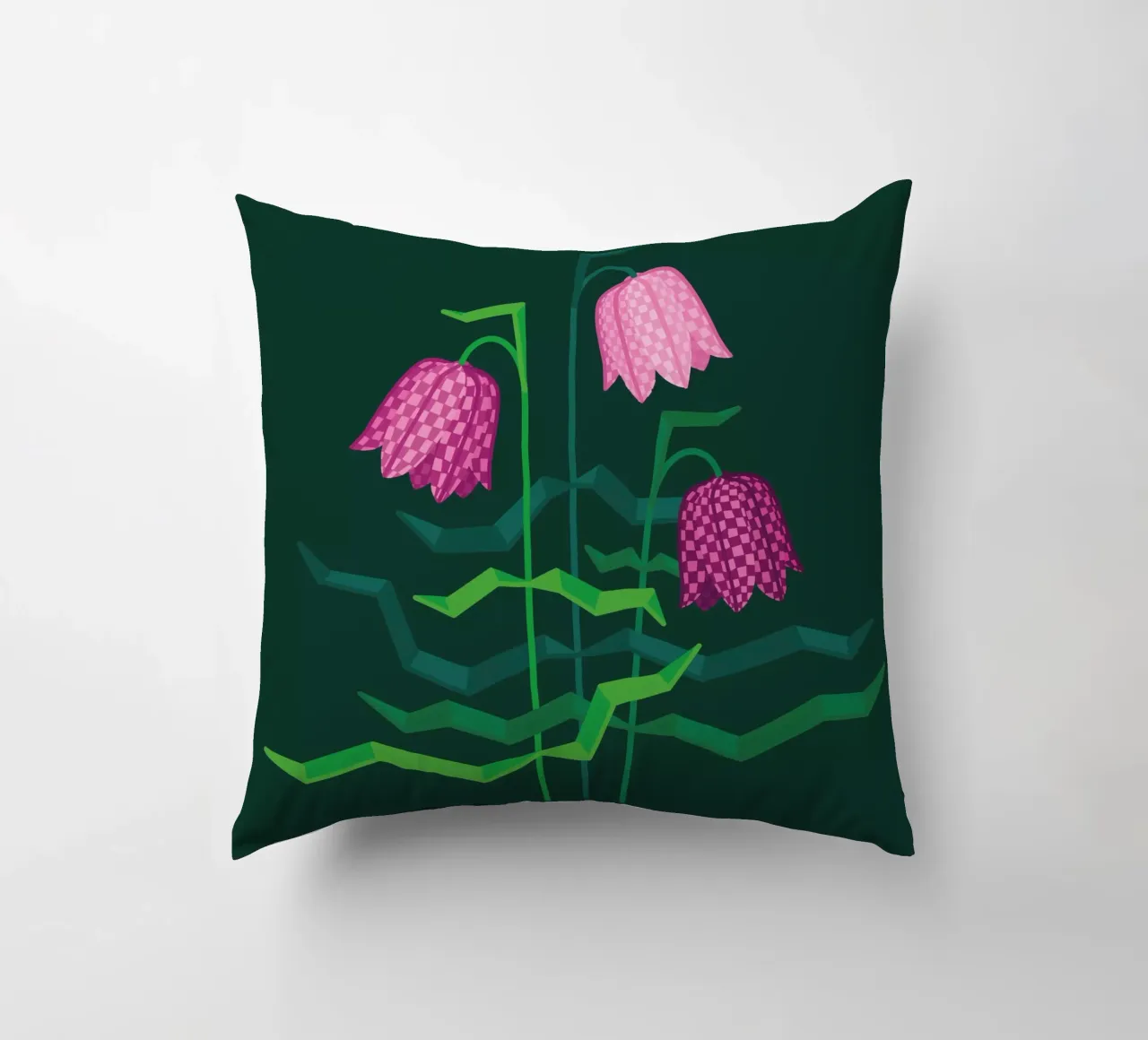 Snake's Head Fritillary cuscino da Lidia Blomgren