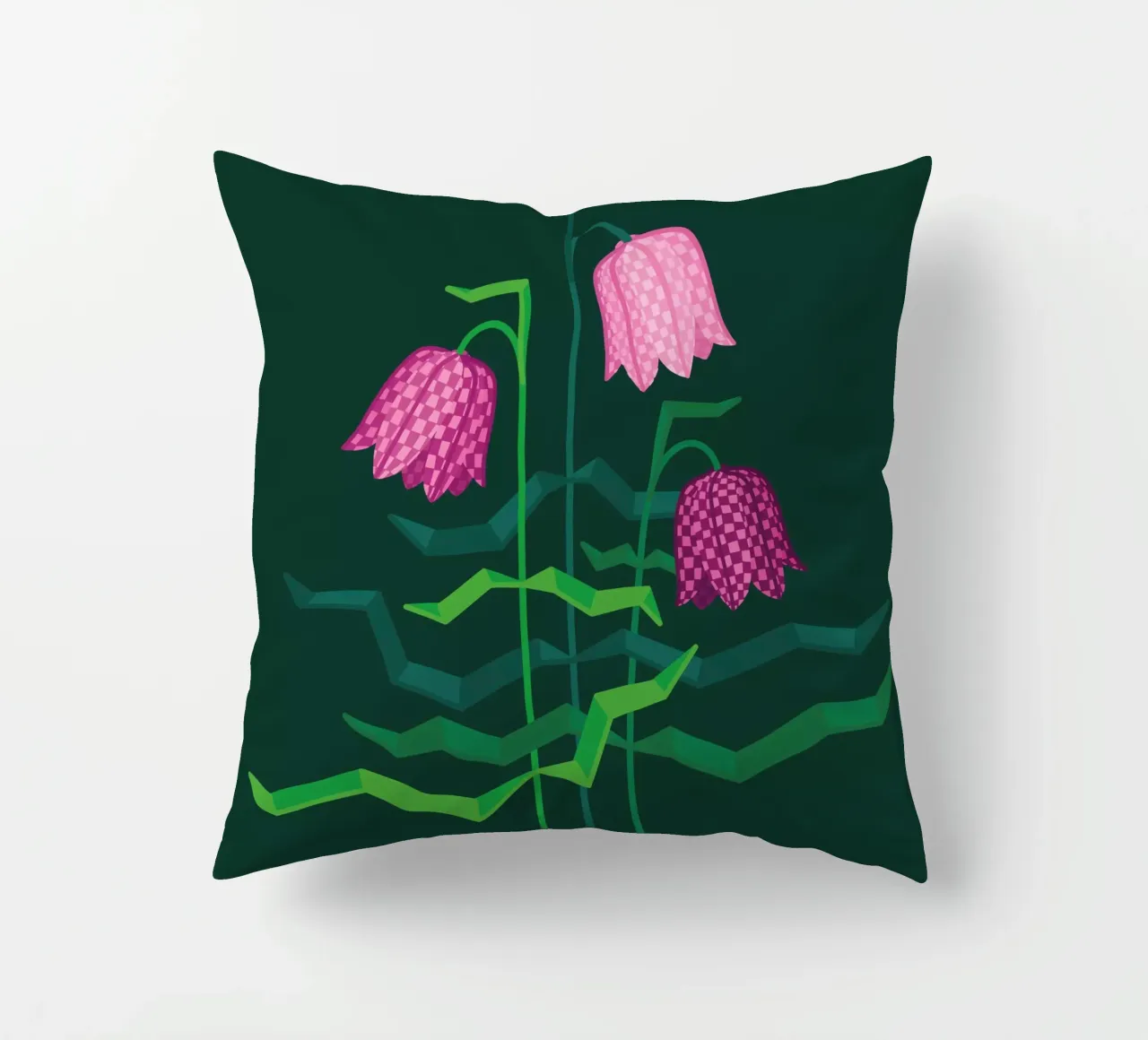 Snake's Head Fritillary cuscino da Lidia Blomgren