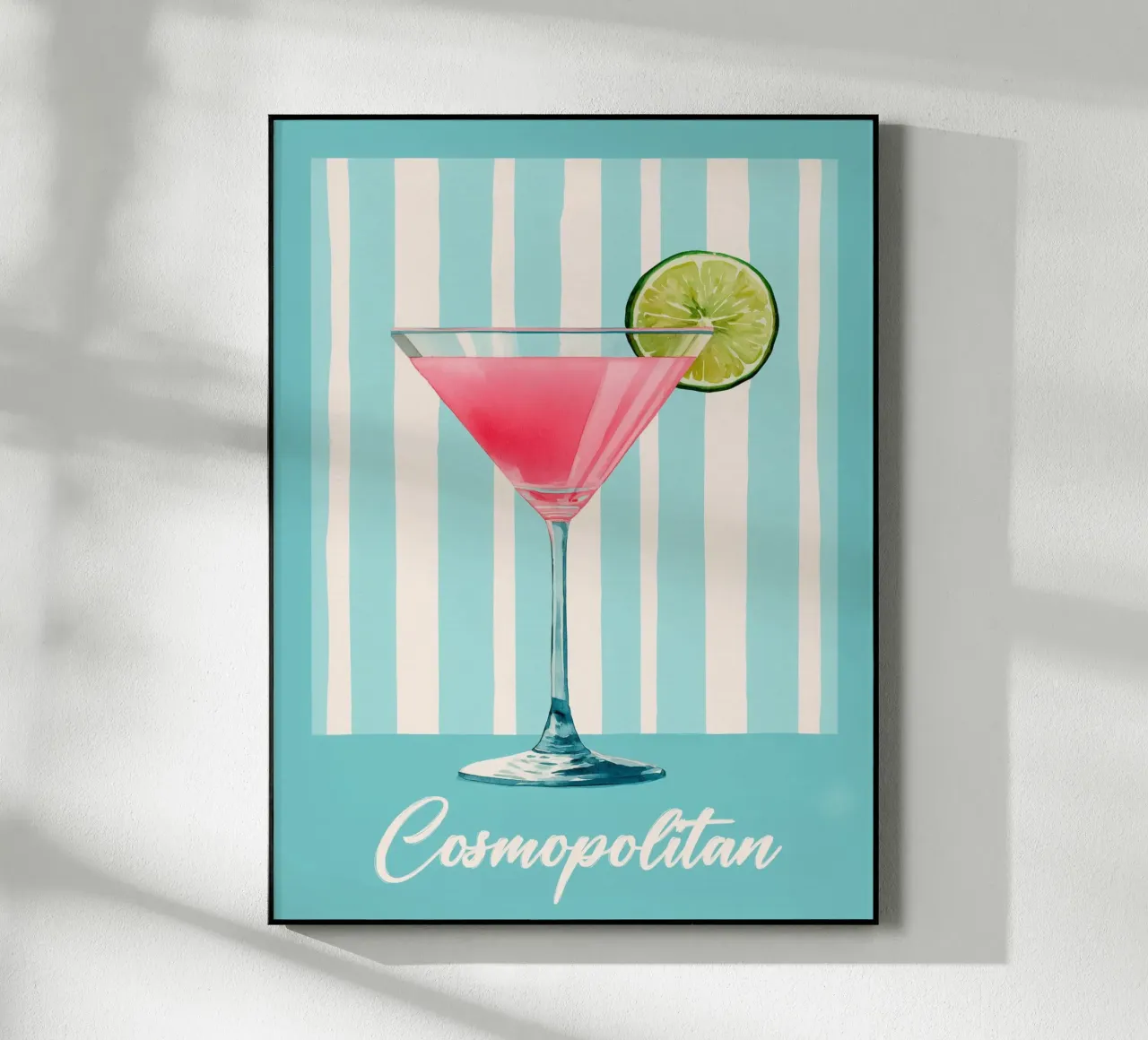 Cosmopolitan a righe plexiglass da Cocktail Party