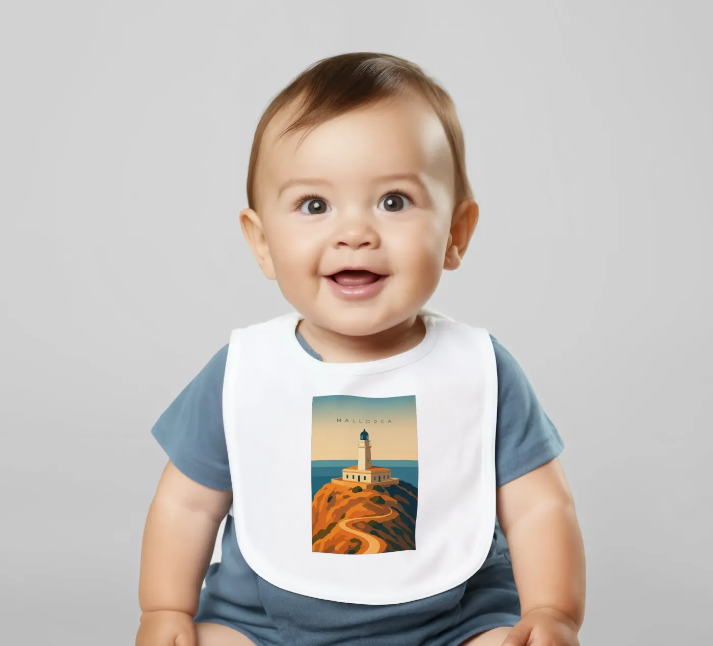 Mallorca bavaglino da minimalist designs