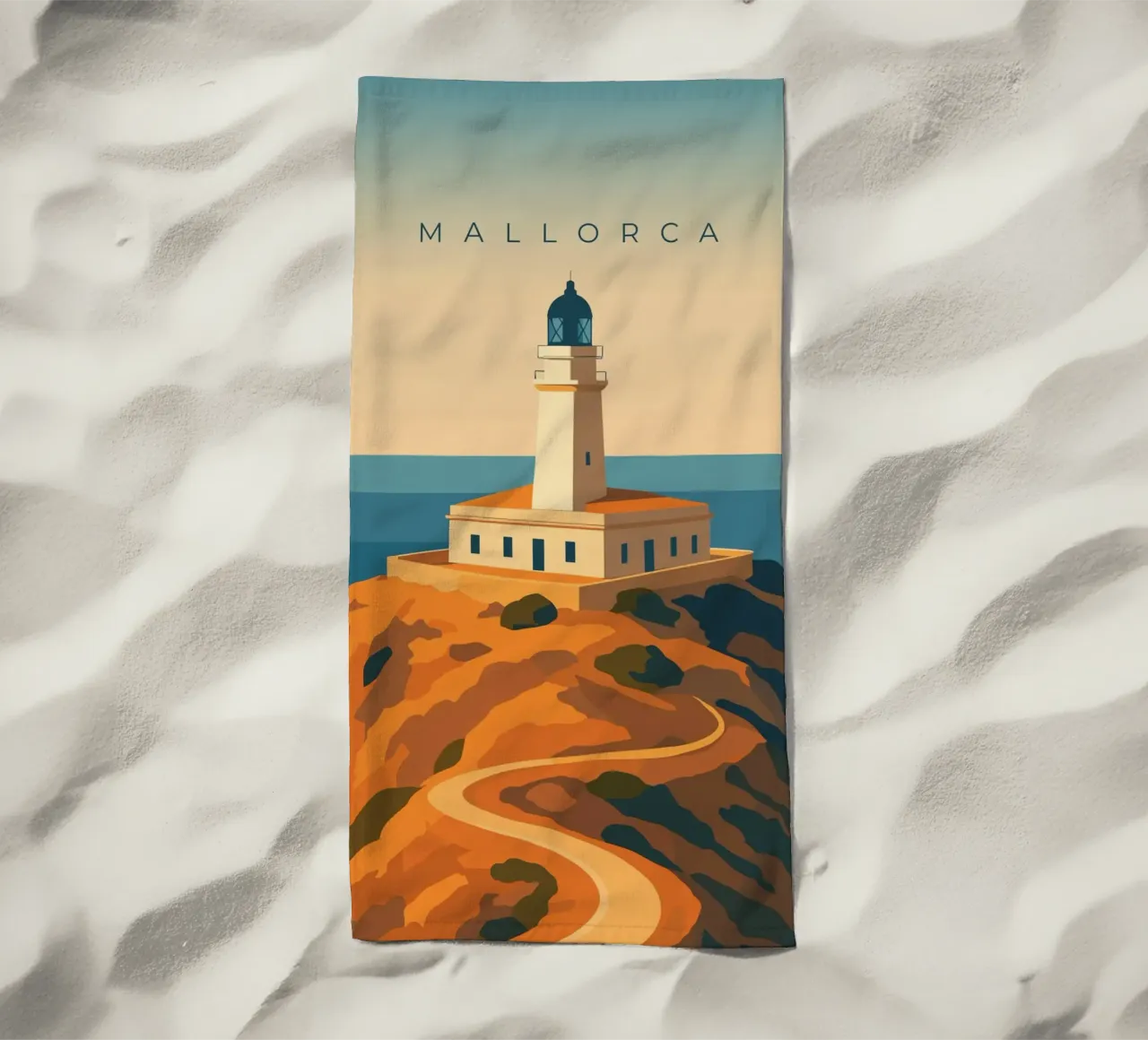 Mallorca telo mare da minimalist designs