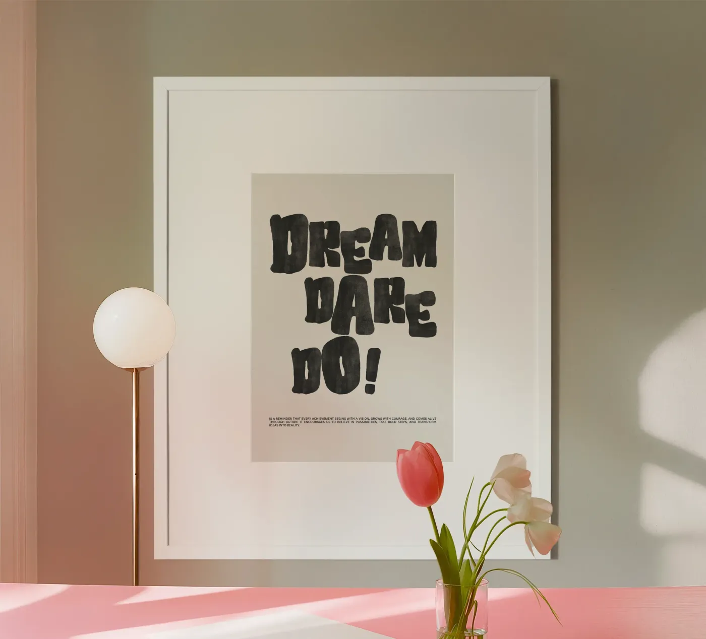 DREAM, DARE, DO! poster da BAWA