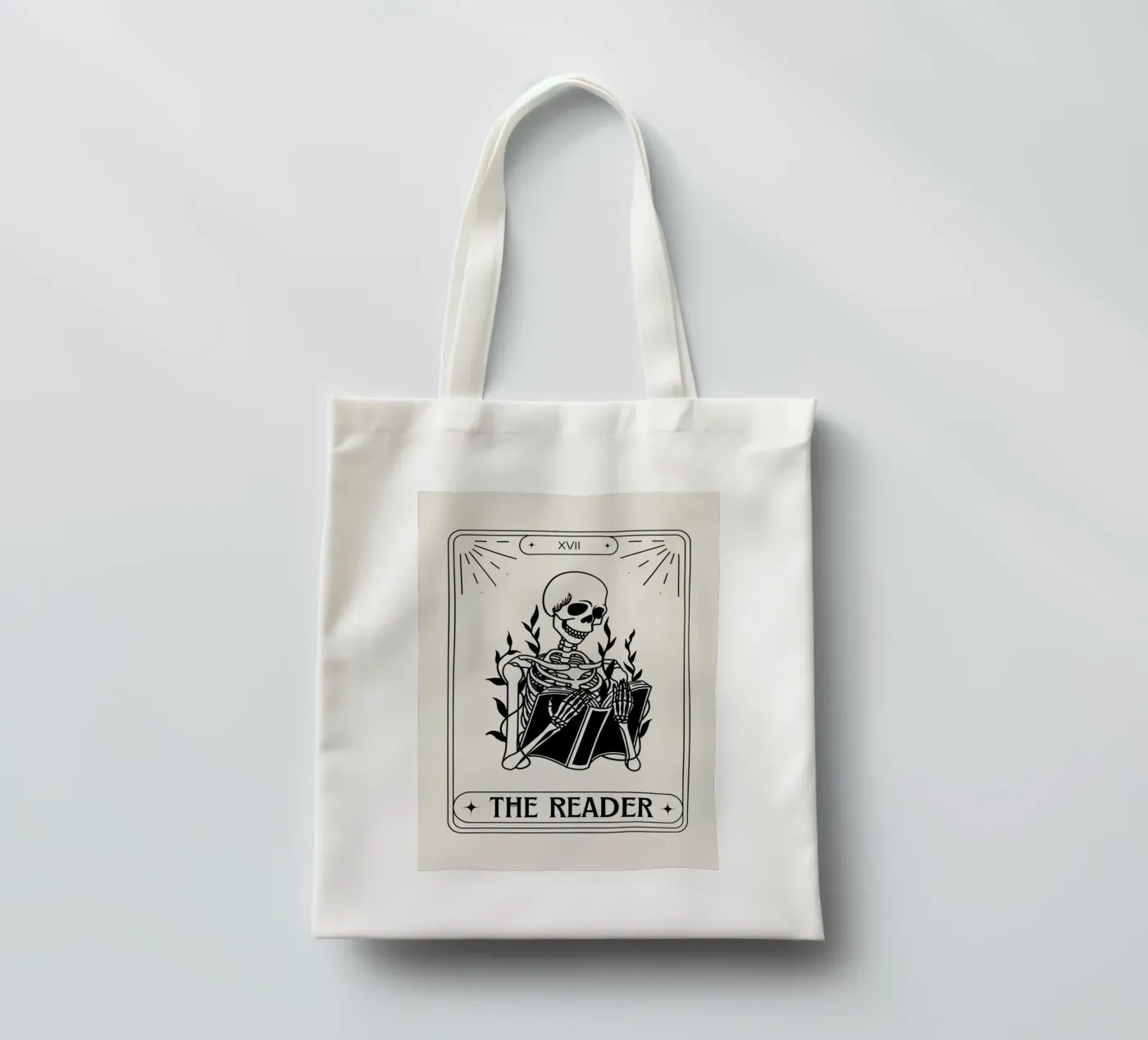 THE READER tote bag by BAWA
