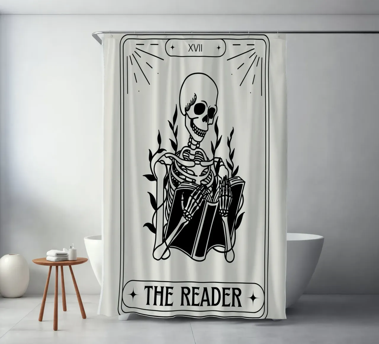 THE READER tenda da doccia da BAWA