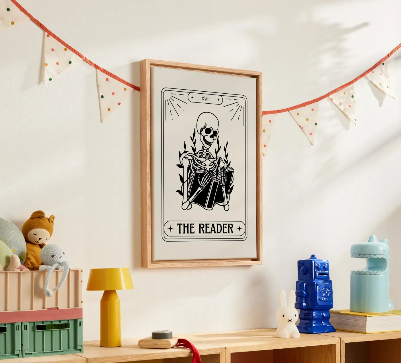 THE READER canvas by BAWA