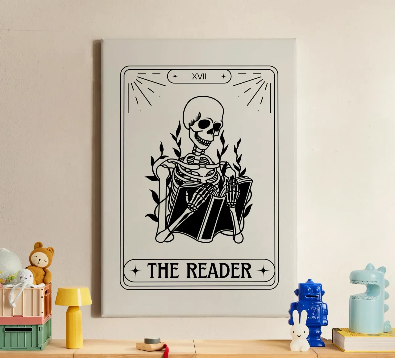 THE READER canvas van BAWA