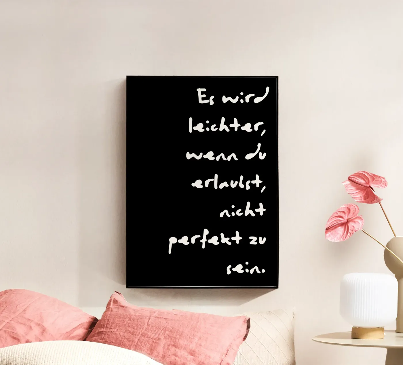 ES WIRD LEICHTER Acryl-Glas von BAWA