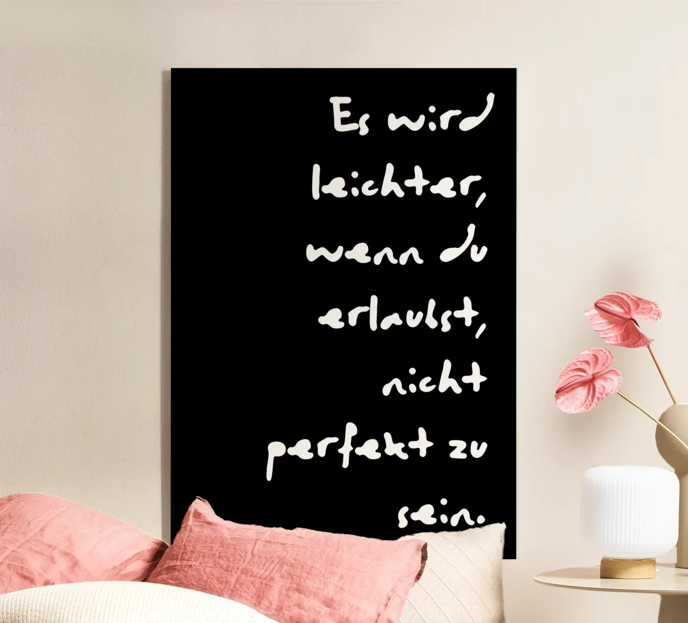 ES WIRD LEICHTER Acryl-Glas von BAWA