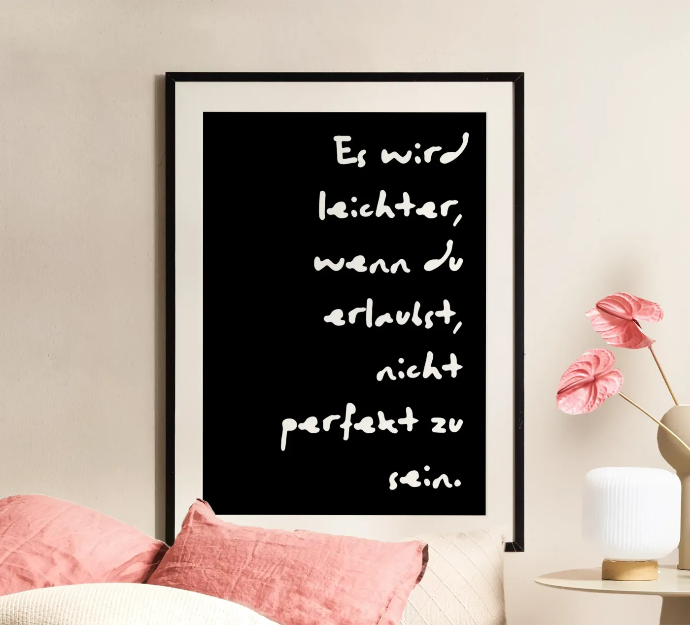 ES WIRD LEICHTER poster van BAWA