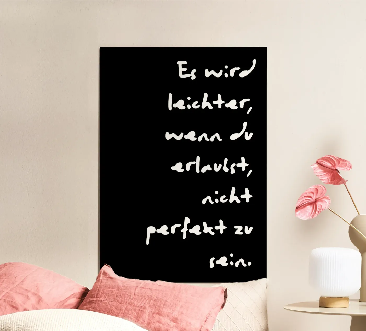 ES WIRD LEICHTER poster van BAWA