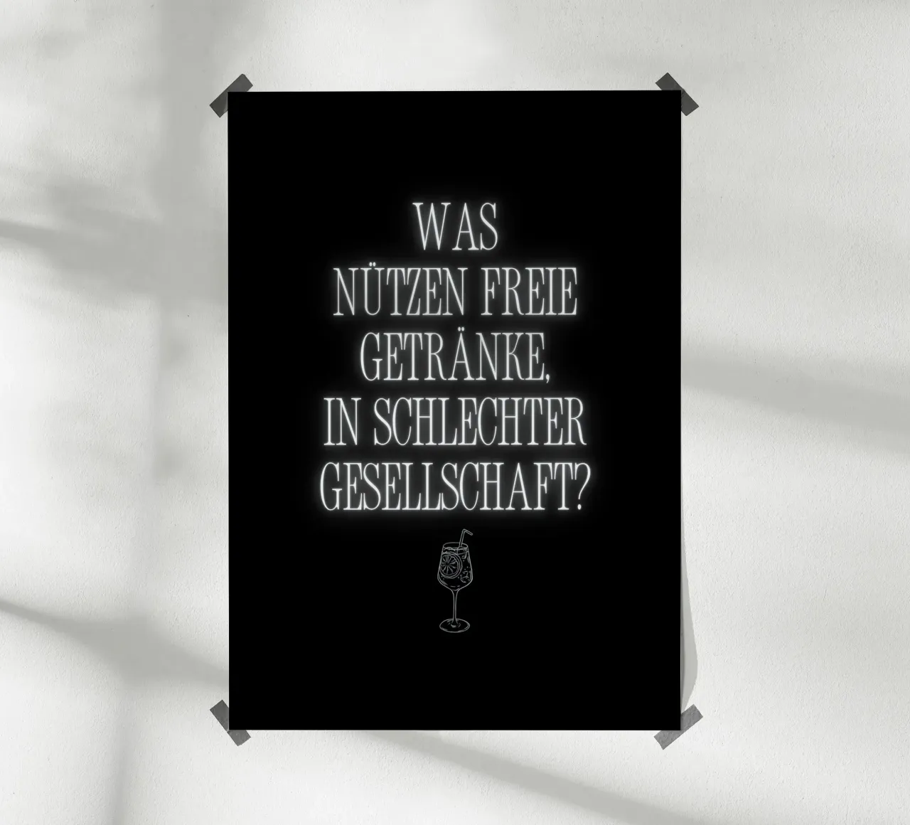 SCHLECHTE GESELLSCHAFT poster da BAWA